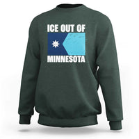 Ice Out Of Minnesota Sweatshirt State Flag Minneapolis Justice and Resistance