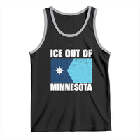 Ice Out Of Minnesota Tank Top State Flag Minneapolis Justice and Resistance