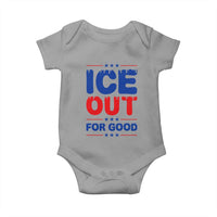 Ice Out For Good Protest Baby Onesie Justice Against Ice Political Resistance