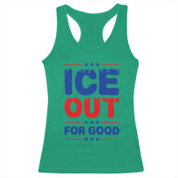 Ice Out For Good Protest Racerback Tank Top Justice Against Ice Political Resistance