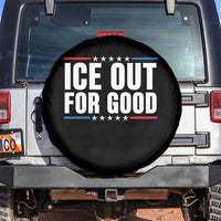 Ice Out For Good Patriotic Protest Spare Tire Cover Justice Political Resistance
