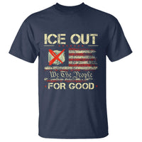 Ice Out For Good We The People T Shirt Justice and Freedom Political Resistance American Flag