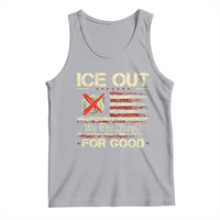 Ice Out For Good We The People Tank Top Justice and Freedom Political Resistance American Flag