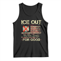 Ice Out For Good We The People Tank Top Justice and Freedom Political Resistance American Flag