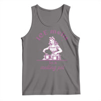Ice Melts In A Melting Pot Tank Top Funny Cooking Woman Retro Feminist Political Statement