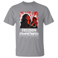 Freedom Iran Women Revolution 2026 T Shirt Lighting Cigarette with Burning Portrait Graphic