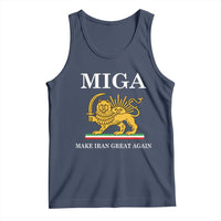 Make Iran Great Again Patriotic MIGA Tank Top Lion and Sun Iranian Revolution Freedom Supporters