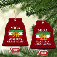Make Iran Great Again Patriotic MIGA Ceramic Ornament Lion and Sun Flag Iranian Revolution