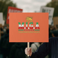 Make Iran Great Again Patriotic MIGA Protest Sign Lion and Sun Persian Flag Freedom Iranian Revolution