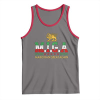 Make Iran Great Again Patriotic MIGA Tank Top Lion and Sun Persian Flag Freedom Iranian Revolution