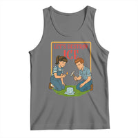 Let’s Destroy ICE Tank Top Retro Parody Protest with Satirical Childhood Graphic