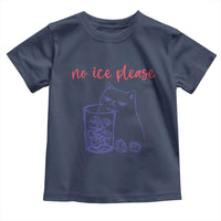 No Ice Please Funny Cat Meme Toddler T Shirt Subtle Against Ice Protest Political Resistance