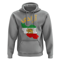 Freedom Iran Sun and Lion Flag Hoodie Free Iranian Revolution 2026