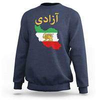Freedom Iran Sun and Lion Flag Sweatshirt Free Iranian Revolution 2026