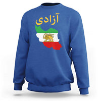 Freedom Iran Sun and Lion Flag Sweatshirt Free Iranian Revolution 2026
