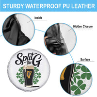 Split the G Funny Irish Drinking Spare Tire Cover St. Patrick’s Day Stout Beer Lovers Pub Crawls