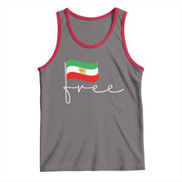 Free Iran Persian Flag Tank Top Iranian Freedom Supporters Revolution