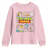 The Lab’s Prayer Funny Lab Week 2026 Youth Sweatshirt Medical Laboratory Scientist Humor Gift for Lab Techs