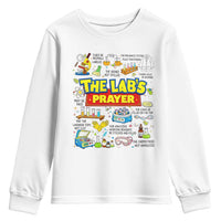 The Lab’s Prayer Funny Lab Week 2026 Youth Sweatshirt Medical Laboratory Scientist Humor Gift for Lab Techs