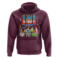 Lab Story Every Test Tells a Story Lab Week 2026 Hoodie Science Characters Lab Techs Medical Laboratory