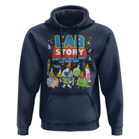 Lab Story Every Test Tells a Story Lab Week 2026 Hoodie Science Characters Lab Techs Medical Laboratory
