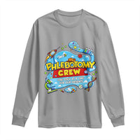 Phlebotomy Crew Lab Week 2026 Long Sleeve Shirt One Stick At A Time Funny Phlebotomist Healthcare Lab