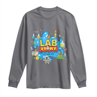 Lab Story Lab Week 2026 Celebration Long Sleeve Shirt Every Test Tells a Story Medical Lab Tech Appreciation Gift