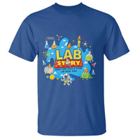 Lab Story Lab Week 2026 Celebration T Shirt Every Test Tells a Story Medical Lab Tech Appreciation Gift