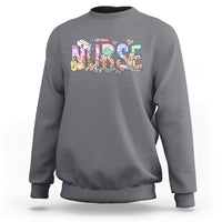 Funny Nurse Sweatshirt Nurse Registered Nurse RN Nurse Life Nursing Appreciation - Wonder Print Shop