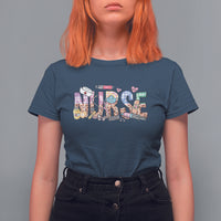 Funny Nurse T Shirt For Women Nurse Registered Nurse RN Nurse Life Nursing Appreciation - Wonder Print Shop