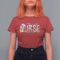 Funny Nurse T Shirt For Women Nurse Registered Nurse RN Nurse Life Nursing Appreciation - Wonder Print Shop