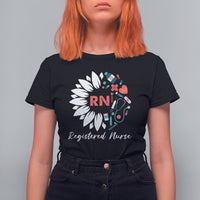 Funny Nurse T Shirt For Women RN Registered Nurse Pride Nurse Life Empowering Caregivers #NurseLife  #RegisteredNurse Sunflower - Wonder Print Shop