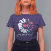 Funny Nurse T Shirt For Women RN Registered Nurse Pride Nurse Life Empowering Caregivers #NurseLife  #RegisteredNurse Sunflower - Wonder Print Shop