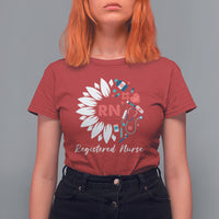 Funny Nurse T Shirt For Women RN Registered Nurse Pride Nurse Life Empowering Caregivers #NurseLife  #RegisteredNurse Sunflower - Wonder Print Shop
