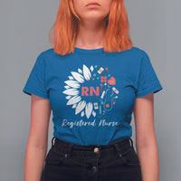 Funny Nurse T Shirt For Women RN Registered Nurse Pride Nurse Life Empowering Caregivers #NurseLife  #RegisteredNurse Sunflower - Wonder Print Shop