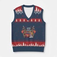 Subtle FDT V-Neck Knit Sweater Vest Fantasy Drama Tragedy Book Lover - Wonder Print Shop