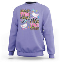 Floral Mama Goose Sweatshirt Coquette Vintage Aesthetic Geese Mom Mothers Day