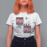 Floral Mama Goose T Shirt For Women Coquette Vintage Aesthetic Geese Mom Mothers Day