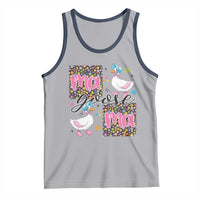 Floral Mama Goose Tank Top Coquette Vintage Aesthetic Geese Mom Mothers Day