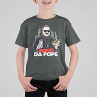 Funny Da Pope Chicago Hot Dog T Shirt For Kid 267th Pope Leo XIV
