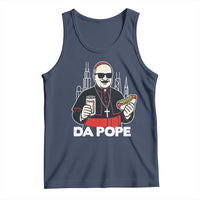 Funny Da Pope Chicago Hot Dog Tank Top 267th Pope Leo XIV