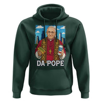 Funny Da Pope Leo XIV Hoodie 267th Pope Chicago Hot Dog and Beer