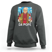 Funny Da Pope Leo XIV Sweatshirt 267th Pope Chicago Hot Dog and Beer