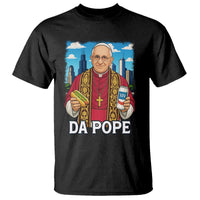 Funny Da Pope Leo XIV T Shirt 267th Pope Chicago Hot Dog and Beer