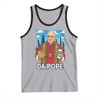 Funny Da Pope Leo XIV Tank Top 267th Pope Chicago Hot Dog and Beer