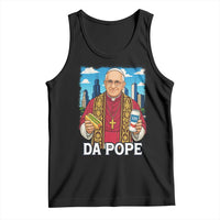 Funny Da Pope Leo XIV Tank Top 267th Pope Chicago Hot Dog and Beer
