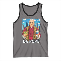 Funny Da Pope Leo XIV Tank Top 267th Pope Chicago Hot Dog and Beer
