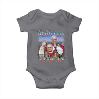 267th Pope Leo XIV Baby Onesie From The Windy City To The Vatican US Chicago Pride