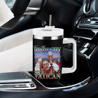 267th Pope Leo XIV Tumbler With Handle From The Windy City To The Vatican US Chicago Pride