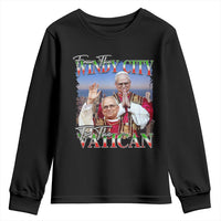 267th Pope Leo XIV Youth Sweatshirt From The Windy City To The Vatican US Chicago Pride